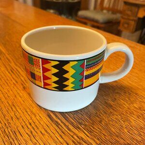 Vintage Sakura Ashanti Sue Zipkin Designed Coffee Cup Mug*
